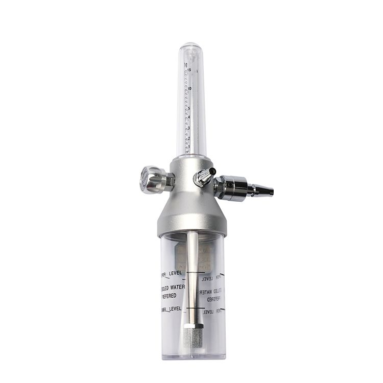 High Quality CE Certificate Medical Oxygen Cylinder Regulator With Flow Meter details Picture