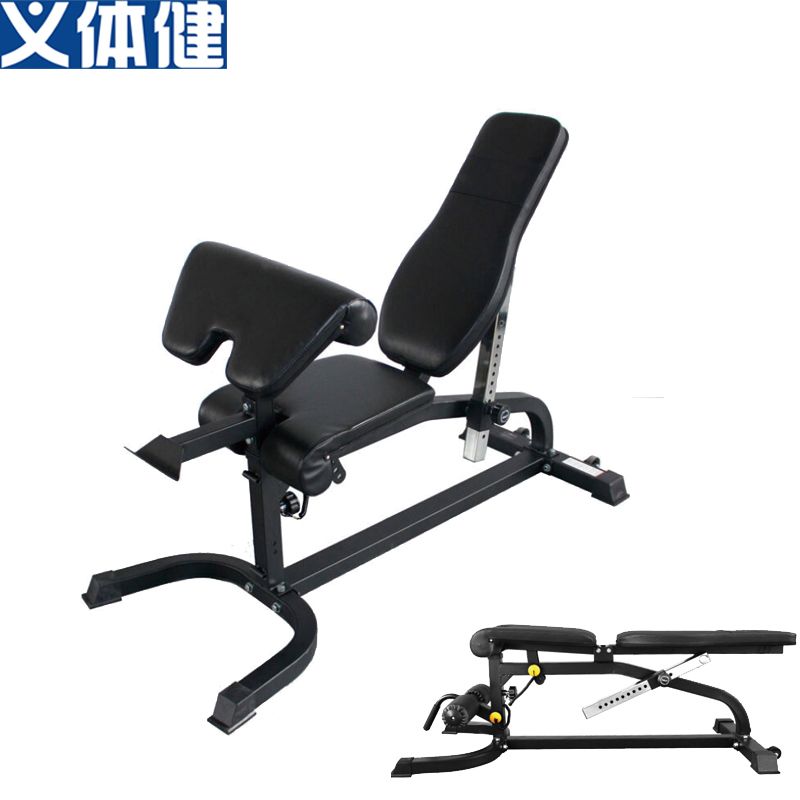 Hj-10011 Hui Military sports body health tilt bench press multifunctional dumbbell chair