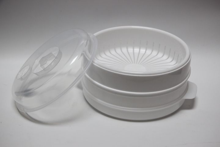 双层微波蒸笼     两层塑料微波蒸笼