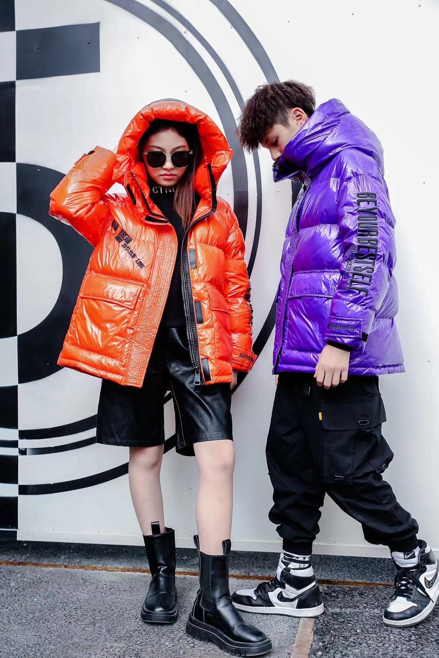 2020 New Xiaolingding down jacket no-rinse Coat 150-180