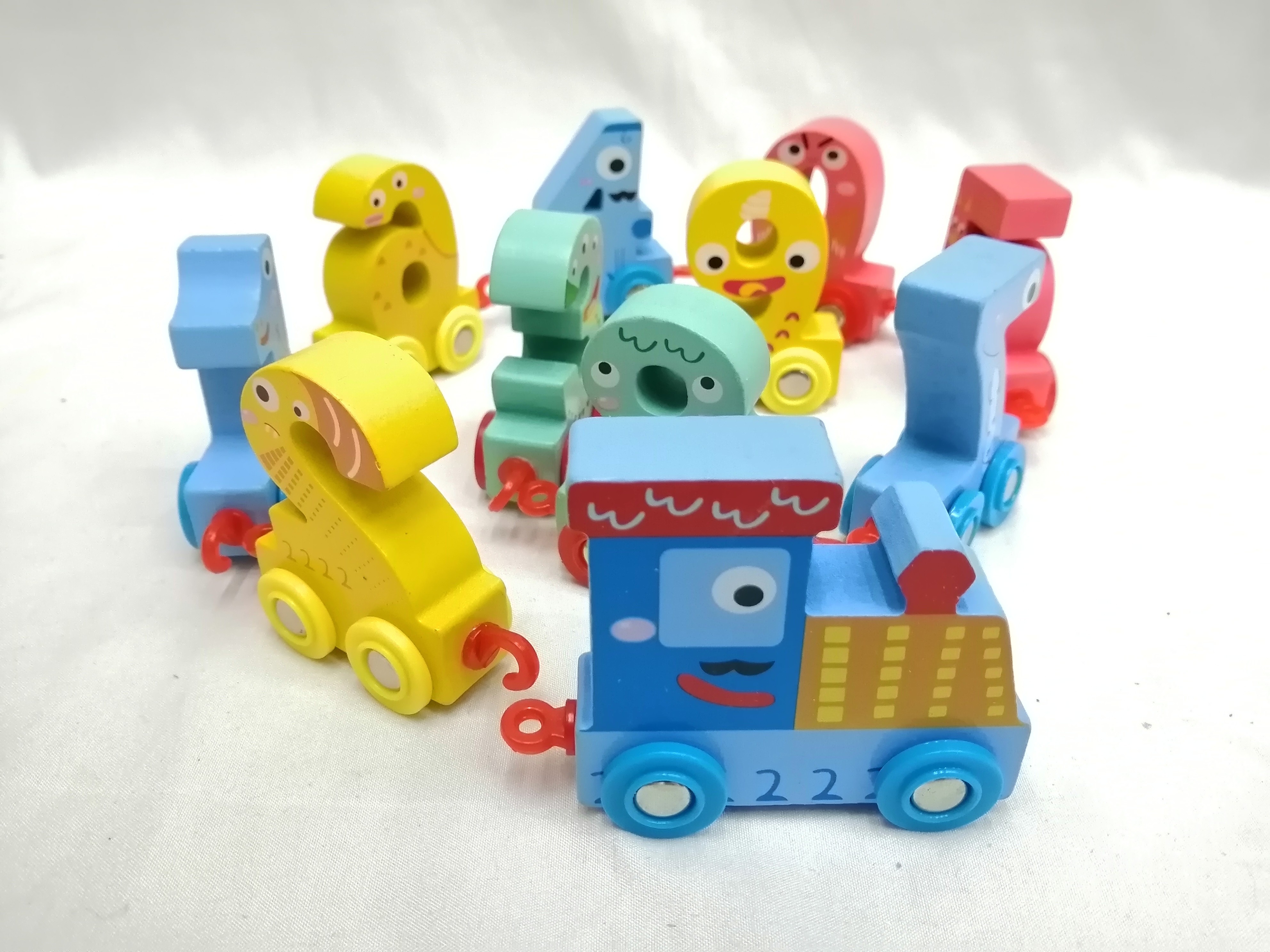 推车拉线拖车学步车拉车牵引手数字小火车儿童手拉女孩幼儿童动物详情2