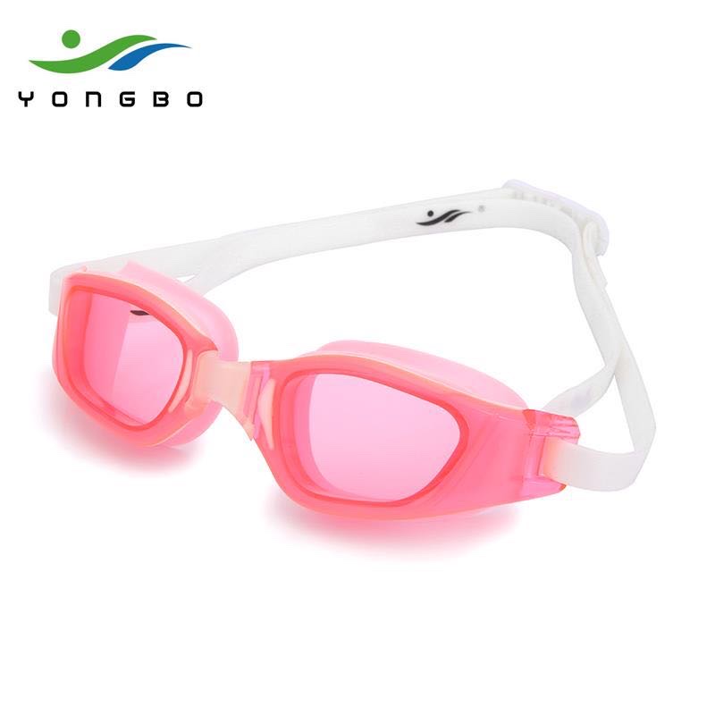 Yongbo genuine factory direct sales silicone anti-fog swimming goggles and waterproof swimming glasses details Picture
