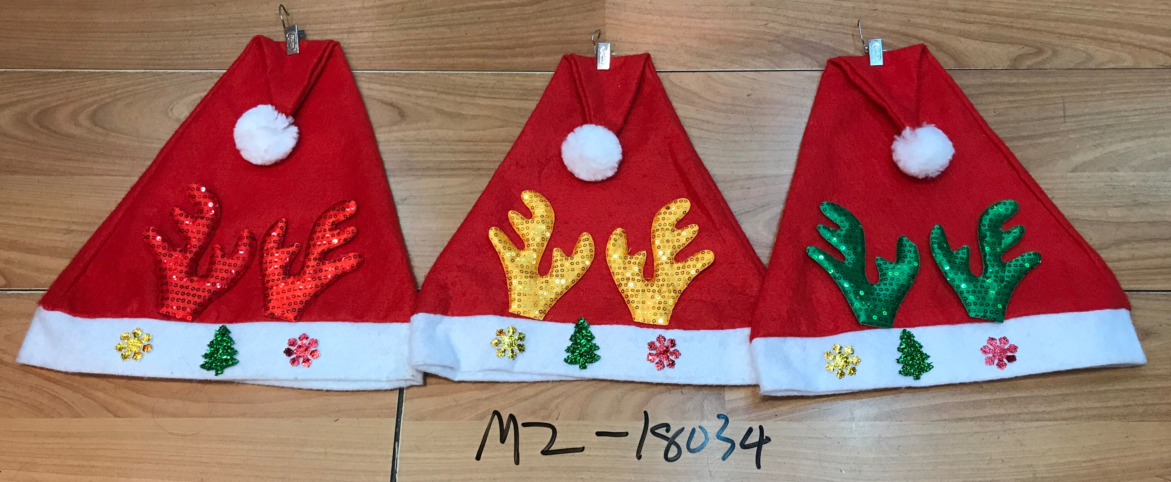 Christmas decorations, Christmas hats, high-quality non-woven fabric, children and adults, Santa Claus holiday gifts factory direct sales 0711