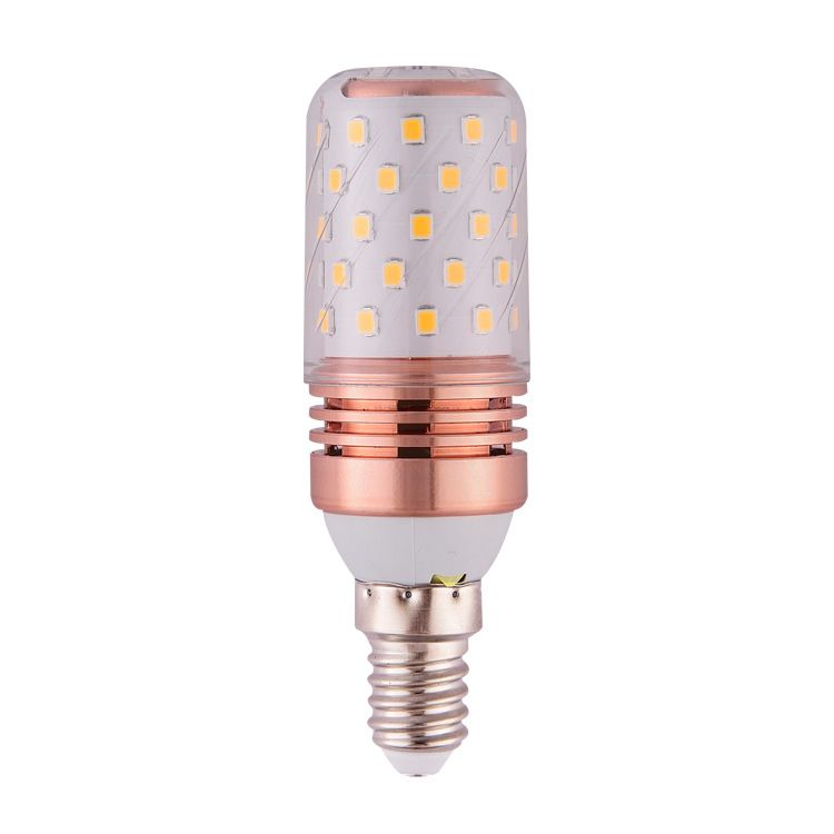 Light Bulb Led Candle Light White Yellow Corn Bulb Light E14 E27 Screw Specification drawing