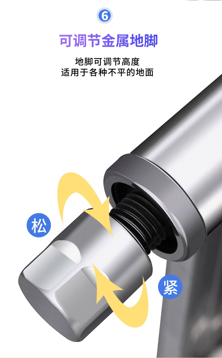 4层不锈钢货架 不锈钢厨房置物架 落地多层货架 储物架详情16