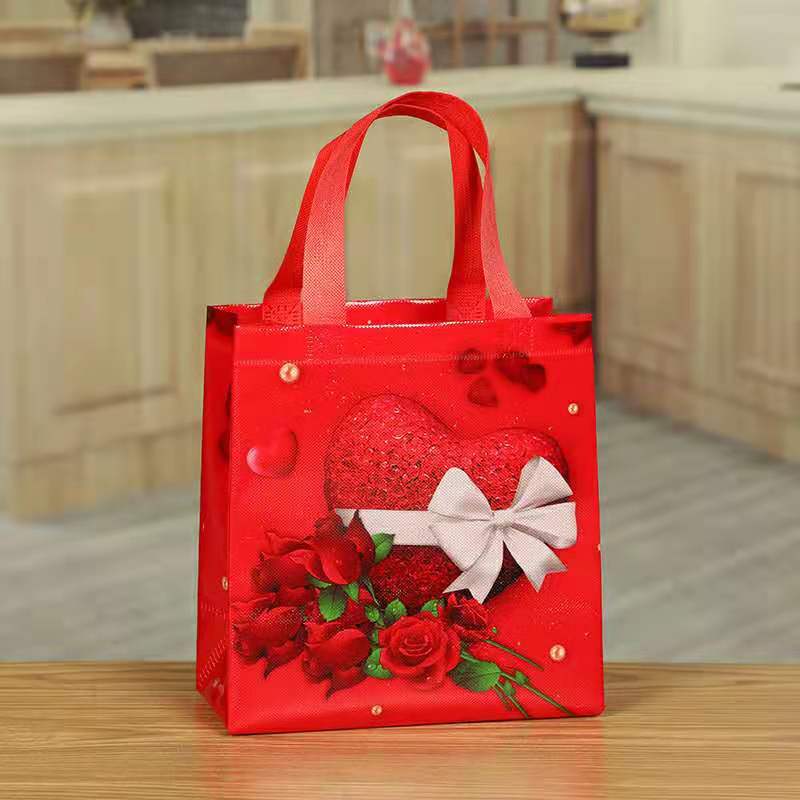 Spot wholesale woven hand shopping bags color plastic mulch large storage bags finishing moving bag manufacturers custom thumbnail