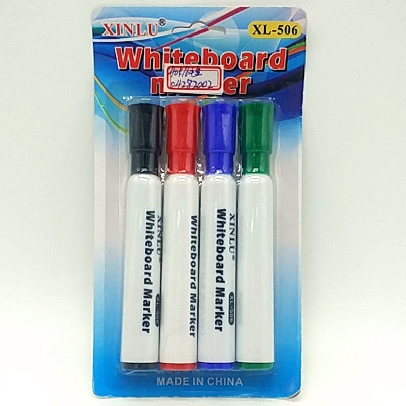 XL-506 Suction card 4pcs color markers, student markers