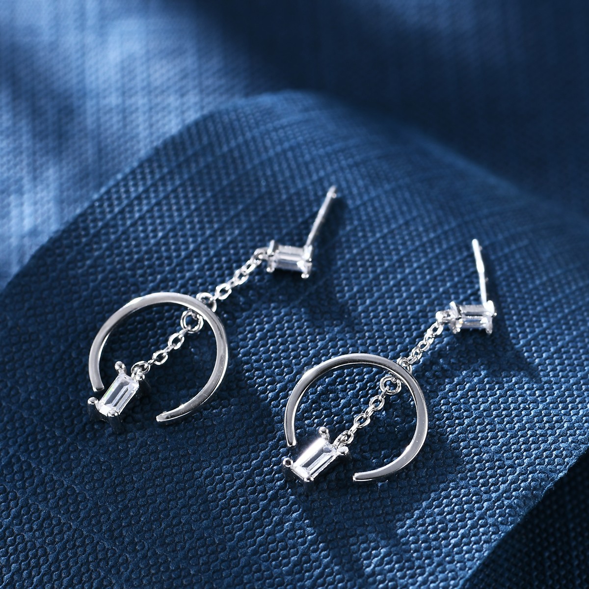 Anton Head Wolf 925 all-silver 0166 earrings, free shipping for orders starting from one piece detail image 1