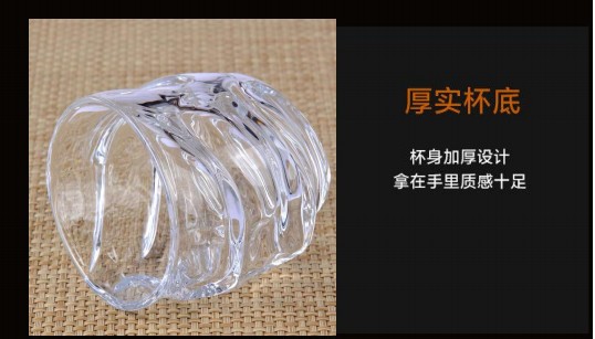 Crystal glass wine glasses, whisky glasses, European creative retro bar glasses, KTV beer glasses, spirits glasses detail image 5