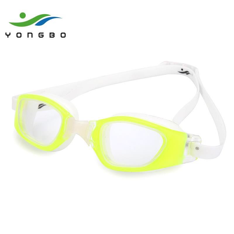 Yongbo genuine factory direct sales silicone anti-fog swimming goggles and waterproof swimming glasses Item Picture