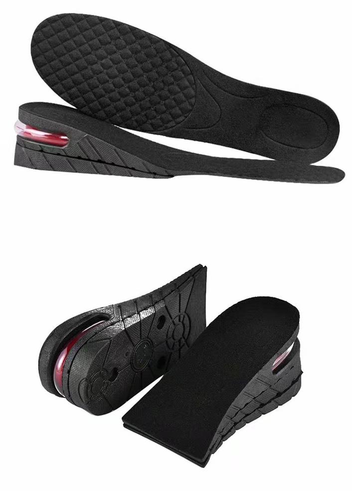 Two and a half layers of height-increasing insoles, air insoles and height-increasing pads full figure
