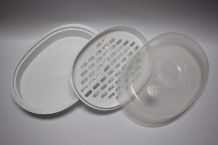 椭圆形微波蒸笼   塑料蒸笼蒸格