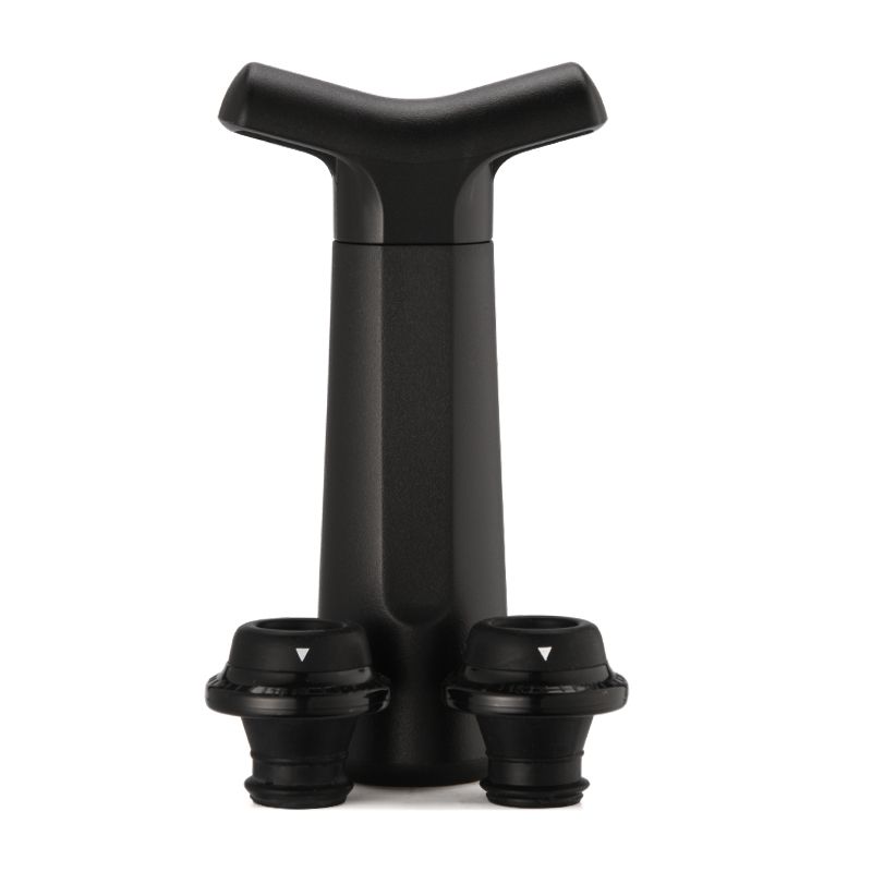 Home wine fresh-keeping stopper one pump two stopper wine set wine pumped wine stopper vacuum stopper silicone bottle stopper