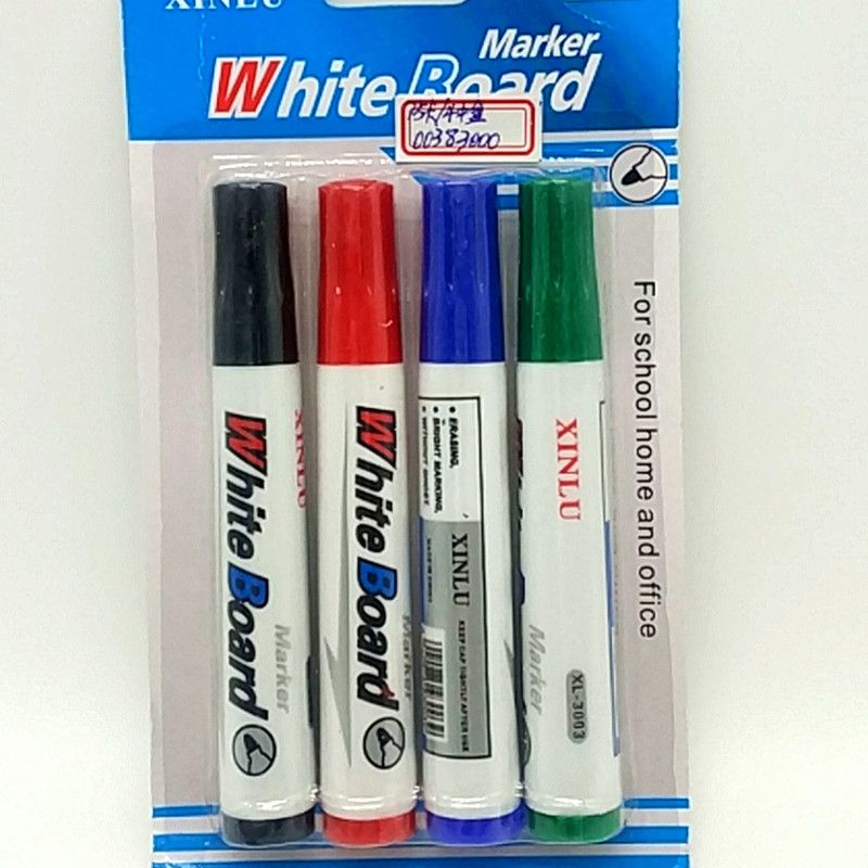 XL-3003吸卡4pcs彩色白板笔 可擦白板笔，标记笔