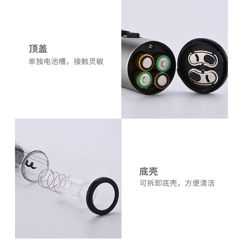 Electric wine bottle opener, automatic bottle opener manufacturer direct sales, creative kitchen tools, dry battery automatic bottle opener detail image 2