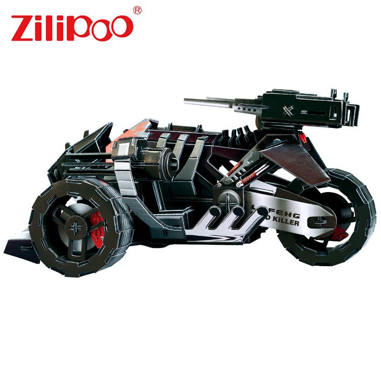 Zilipoo DIY 3d paper puzzle car toys birthday gifts for teenagers thumbnail