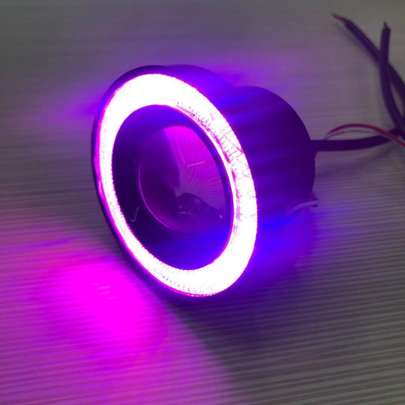 30W automotive LED lens, fog lamp strip, angel circle, bull eye daytime running light, 3-inch in multiple colors, selling well in foreign trade detail image 7