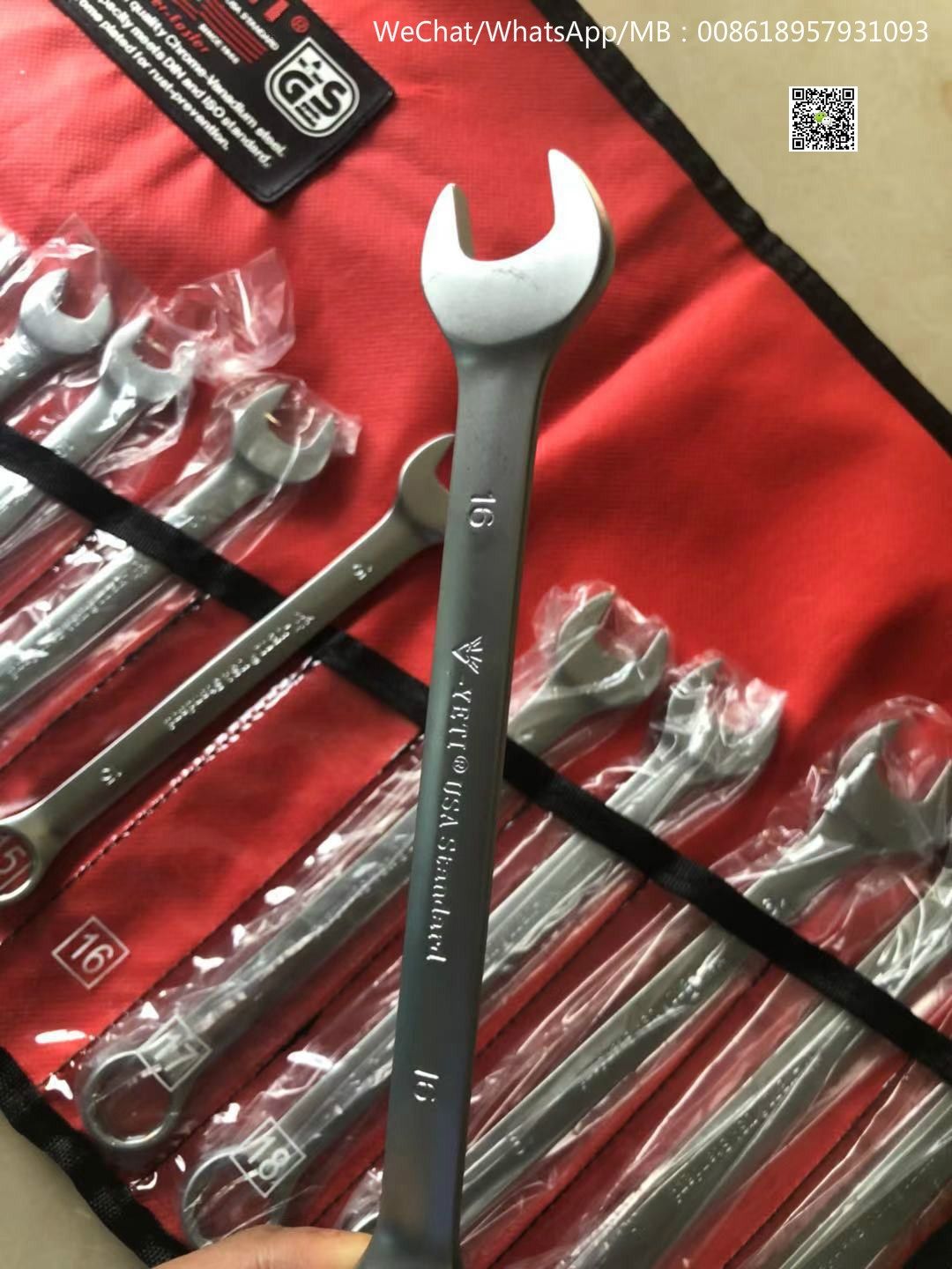 14 pcs combination wrench details Picture