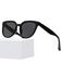 2020新款时尚猫眼街拍太阳镜 ins个性奶茶色墨镜明星同款太阳眼镜图