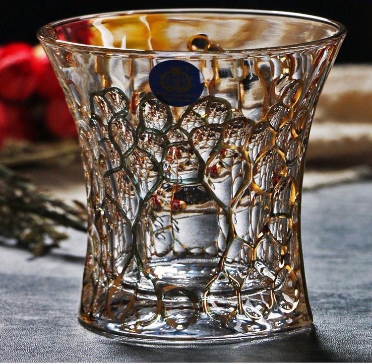 Whisky wine glasses, crystal glass, spirits, brandy glasses, creative new home wine glasses for bars