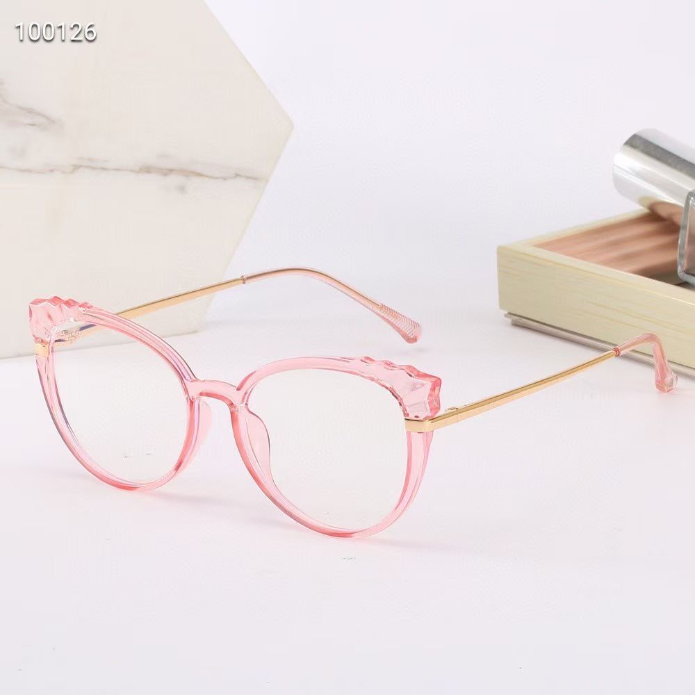 Wholesale of new flat light glasses, Korean version student glasses frame, retro glasses, unisex flat light glasses details Picture
