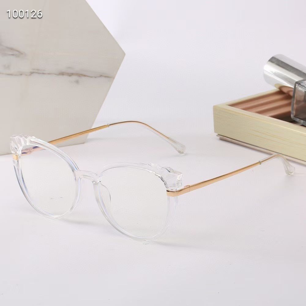 Wholesale of new flat light glasses, Korean version student glasses frame, retro glasses, unisex flat light glasses detail image 3