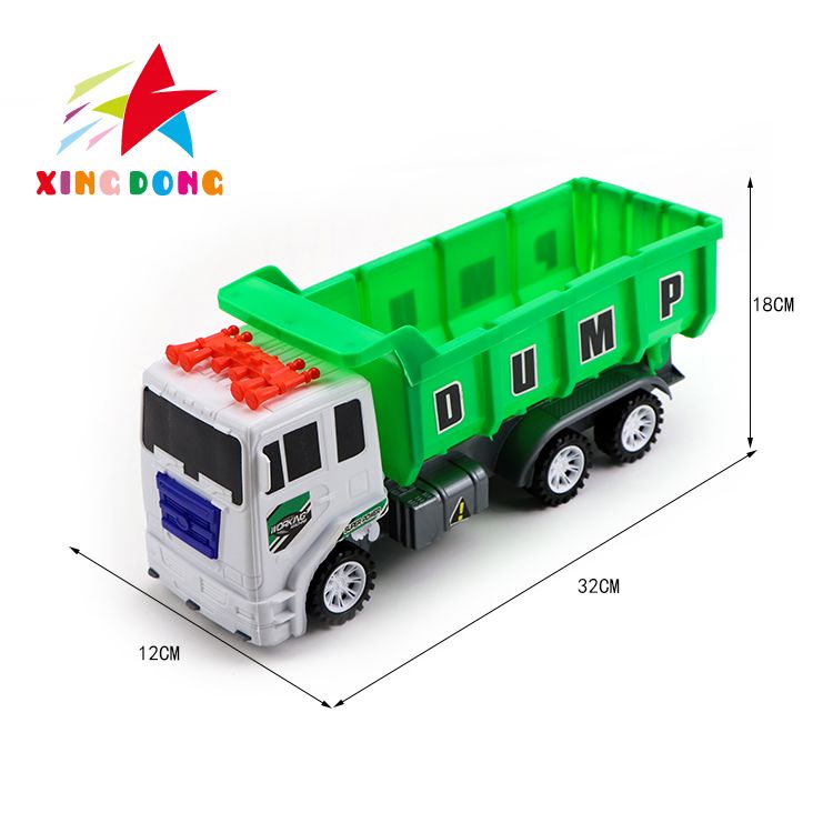 plastic construction truck car model and transport vehicle children's toy car full figure