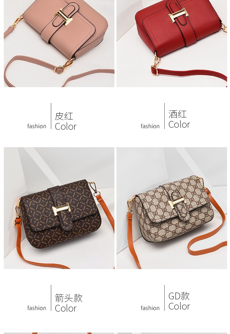 Ladies' small square bags in stock for wholesale. Simple and high-end style, crossbody, stylish, broadband, fashionable and trendy street stall bags. Factory direct sales. Supports live streaming and drop shipping detail image 10
