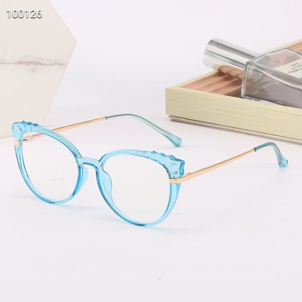Wholesale of new flat light glasses, Korean version student glasses frame, retro glasses, unisex flat light glasses detail image 6