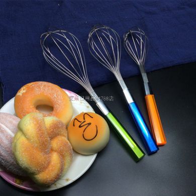 Tf-medium Egg beater Kitchen gadget Stainless steel egg beater hand mixer cream mixer