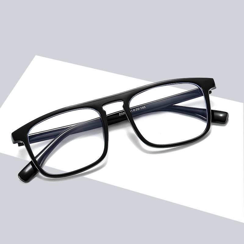 New Korean-style fashionable large-frame transparent flat light glasses for cross-border street photography, the same slimming glasses frame as the popular ones Application Scenario
