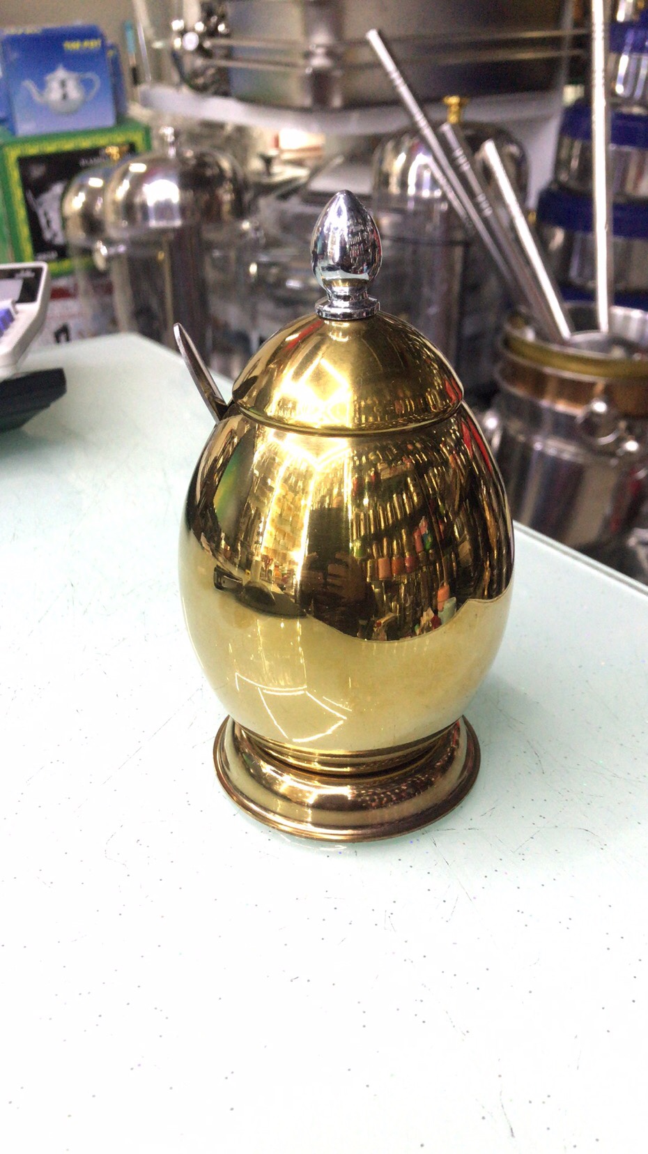 Stainless Steel Sugar Dish details Picture