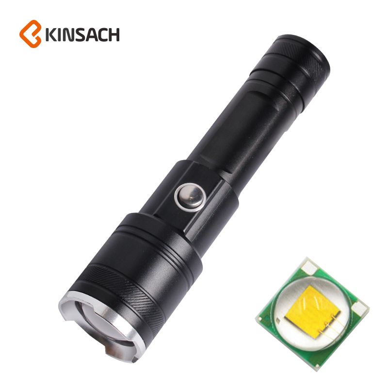 P90 flashlight charging super bright xenon light outdoor searchlight focus high-power patrol zoom