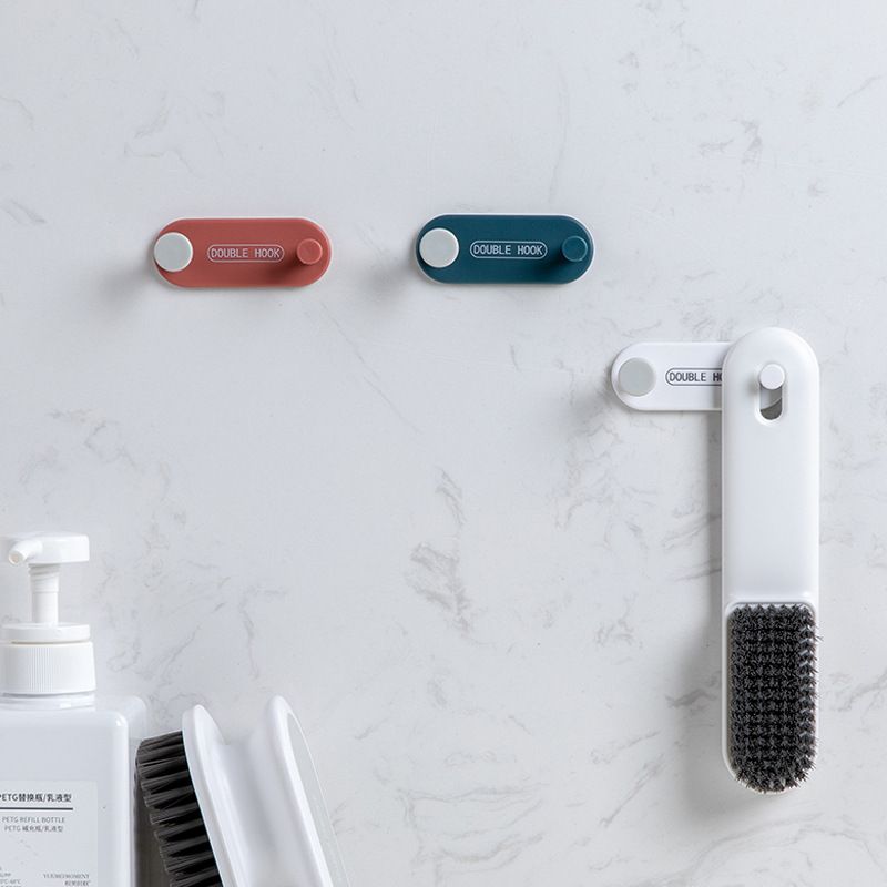 Strong hook, cute adhesive, dormitory hook, wall no need to drill holes, bathroom and kitchen wall double adhesive hook, mother and child buckle Application Scenario