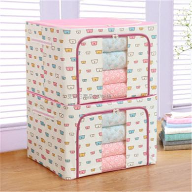 ZC-66L steel frame Oxford cloth storage box Car portable folding clothes sundries packing box packing box