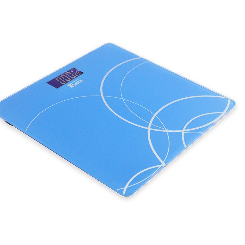 [FF1976-A16993] Tempered glass household body scale, high-precision weight scale with color patterns, electronic body scale Application Scenario