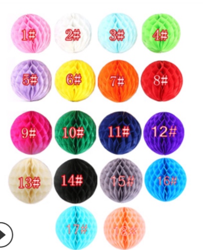 球4寸10cm颜色：1#粉色、2#白色、3#浅蓝、4#浅绿、5#浅紫、6#黄色、7#橘色、8#红色