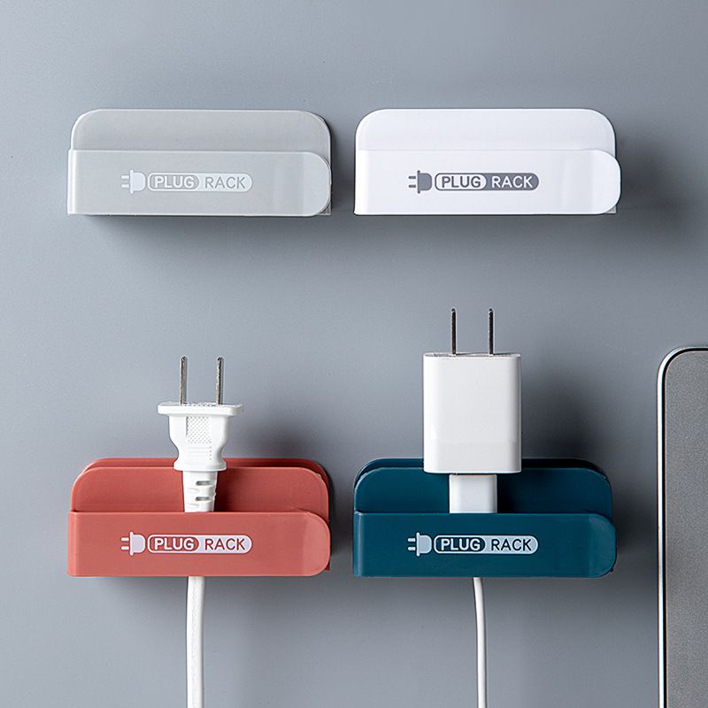 Creative home plug fixer, traceless hook wire fixing device, wire storage without drilling, adhesive hook wire organizing device Specification drawing