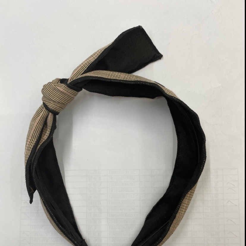 Hot-selling new hair accessories: Fashionable and versatile, simple hair band, elegant hair band, Korean-style hand-knotted fabric hair band, hair band 2