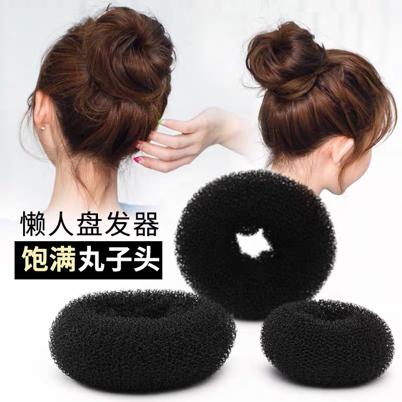韩版大肠发圈头绳 女士简约时尚发饰品 多色大肠头圈