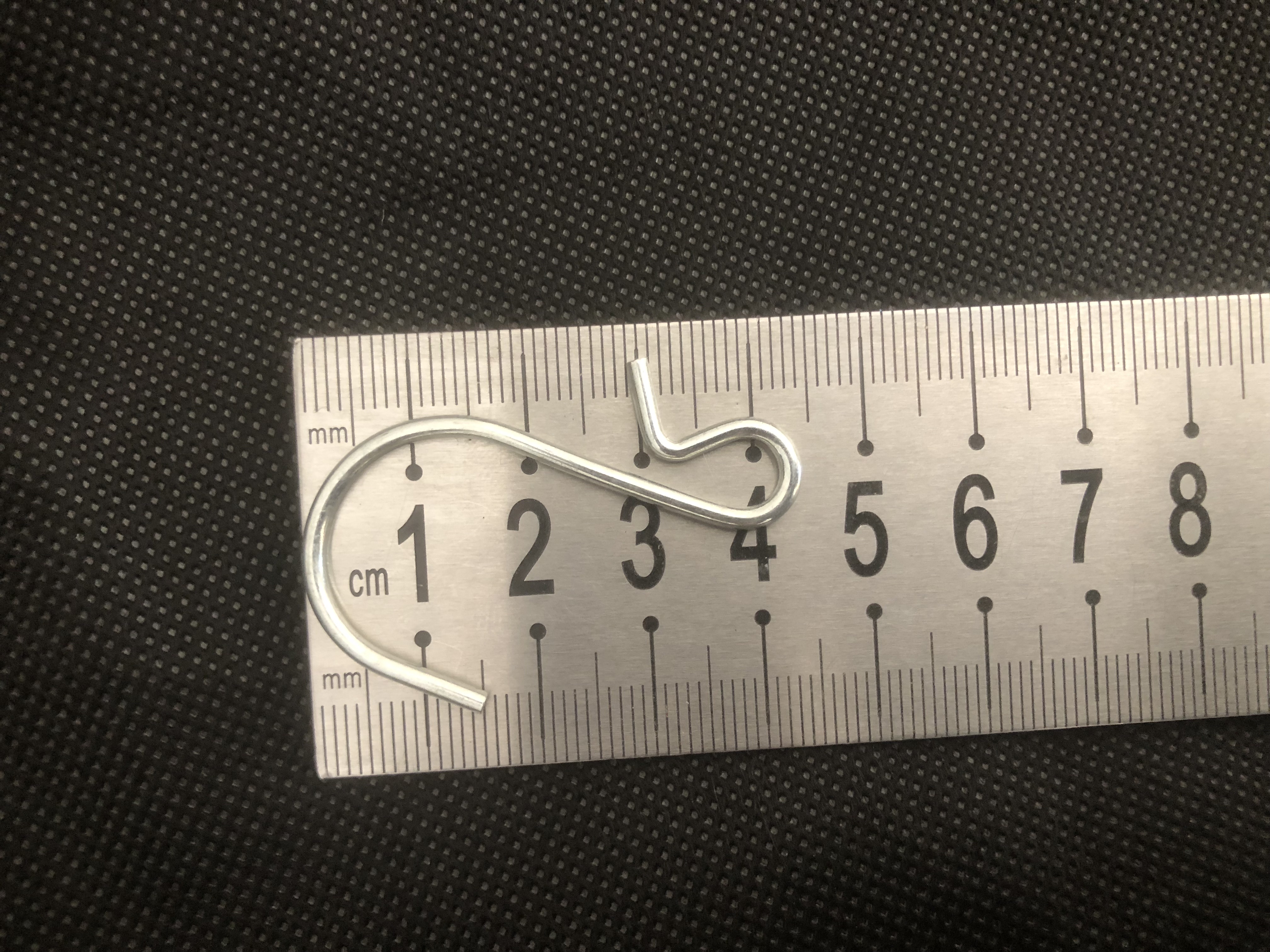 Gancho S metal S tipo gancho gancho de hierro en forma de S acero inoxidable hierro gancho s gancho de plástico para supermercado comida detail image 3