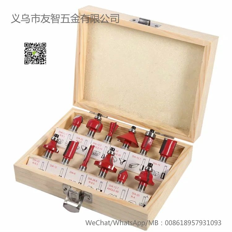 12 pc router bit set thumbnail