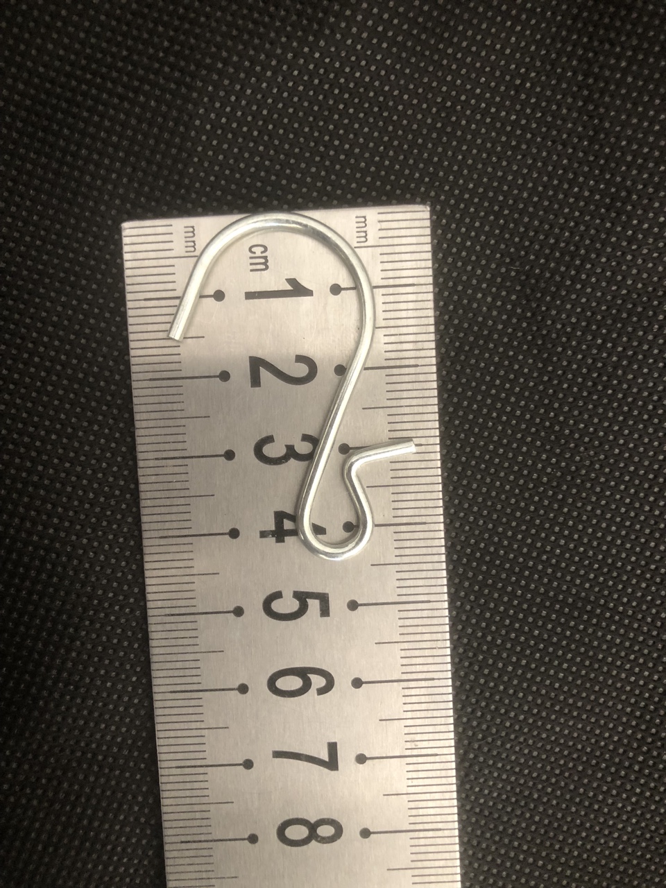 Gancho S metal S tipo gancho gancho de hierro en forma de S acero inoxidable hierro gancho s gancho de plástico para supermercado comida