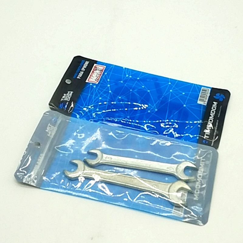 14-17 Galvanized wrench High-strength forging manual deadhead double-open wrench Adjustable labor-saving wrench