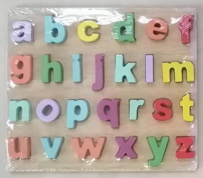 Children's English number mother puzzle building blocks for boys and girls, early education and intelligence children's assembly toys for 1-2-3 years old pic 3