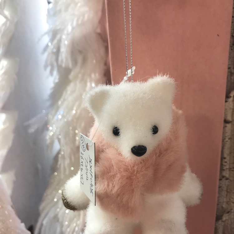 Christmas pendant bear