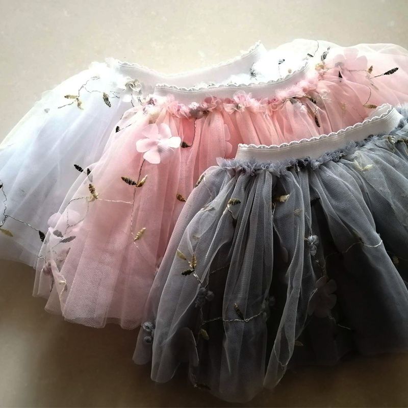 Beautiful skirt Baby first birthday skirt Princess puff skirt soft gauze dress skirt Tutu baby bust skirt thumbnail