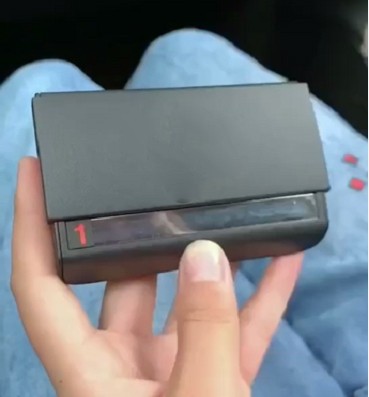 201213汽车临时停车牌手机架 挪车电话车载手机支架 多功能停车卡详情图5