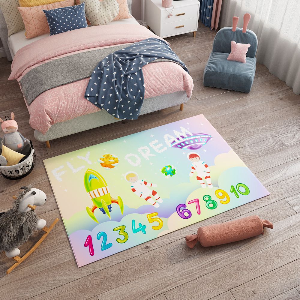 2021年新款地垫爆款产家直销批发零售儿童可爱卧室地毯1.5*2