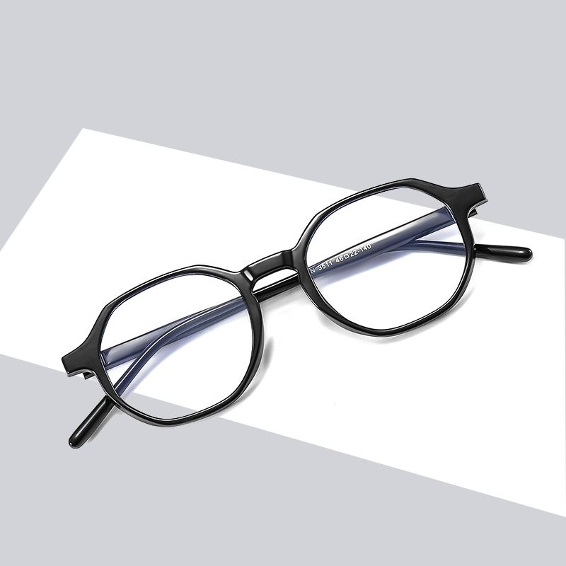 2020新款防蓝光眼镜小红书同款透明果冻色潮搭平光眼镜男女产品图